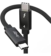 Amazon.co.jp: Thunderbolt 4 ケーブル ブラック 1.5m 240W急速充電 8K